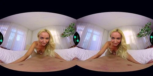 virtual reality, blonde, vr porn, babe