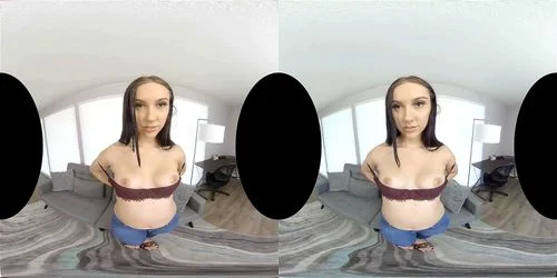 pov, brunette, vr, virtual reality