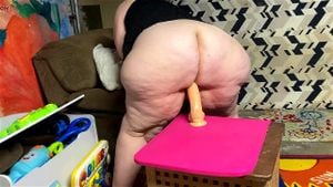 Bbw dildo thumbnail