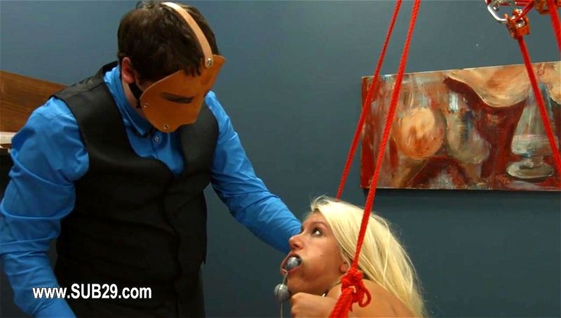 Extreme violently penetrated bdsm babe