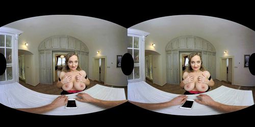 vr, big tits, virtual reality, milf