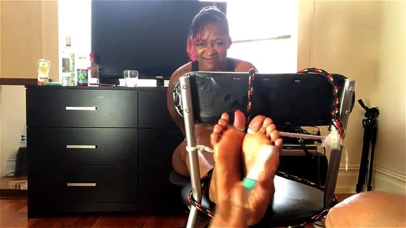 Foot tickling IG girl