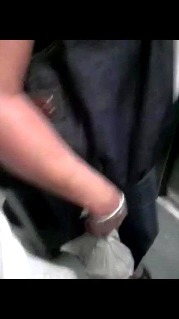 Lady grabs dick on the metro