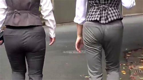 [KRU-120] Pantuit Big Ass OL Voyeur Video