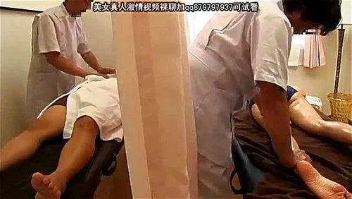 unknown, japanese wife massage near husband, cumshot, in front of husband
