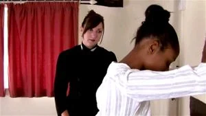 Ebony spanking thumbnail