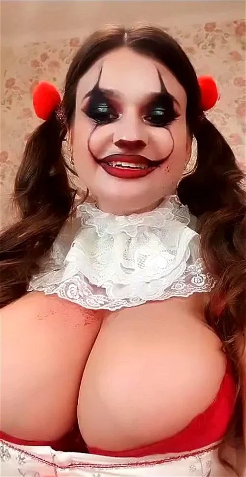 brunette, huge tits, babe, cosplay