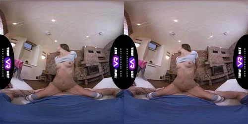virtual reality, vr 180, small tits, vr