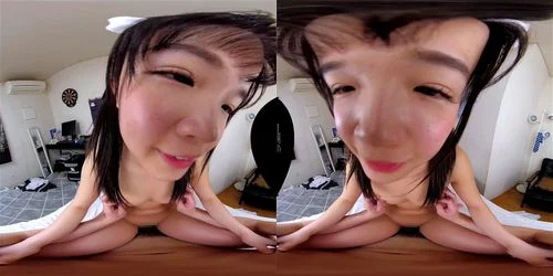 virtual reality, japanese vr, rara kudou, small tits