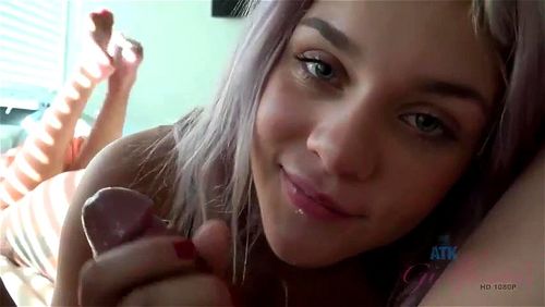 Gabbie in bed