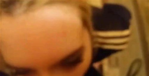 pov, blonde, blowjob, sperm in mouth