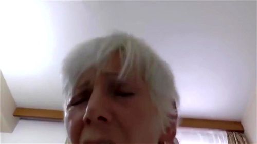 Petite granny nurtures a stubby cock