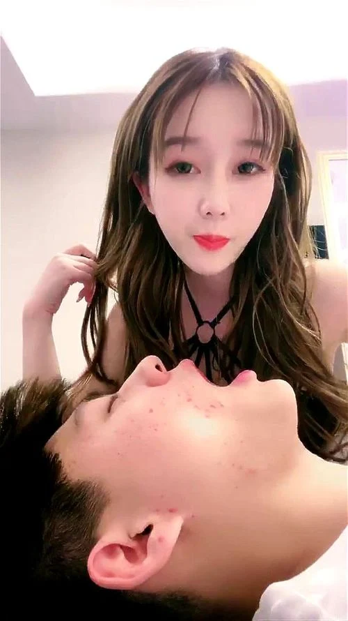 chinese spit, chinese, femdom, amateur