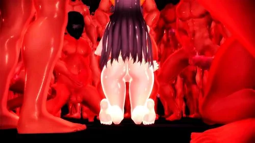 animated 3d sex, hentai, haruna, groupsex