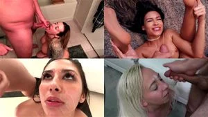 Cum shot at face thumbnail