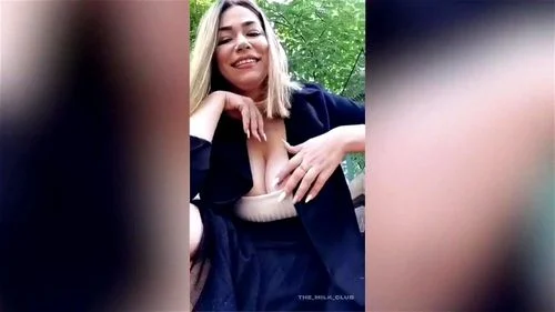 big tits, milf, public, breastmilk