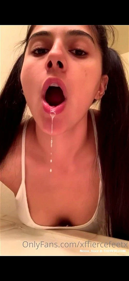 spit, solid goddess, tongue, lips