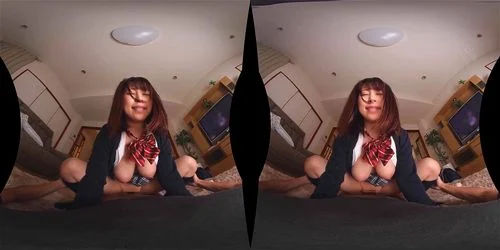 tanaka, vr, big tits, virtual reality