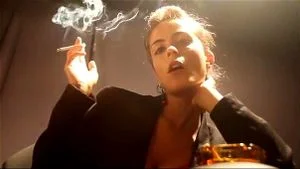 Hot smoking fetish