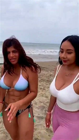 Watch Amateur girls dancing at beach - Gay, Girls, Beach Porn - SpankBang