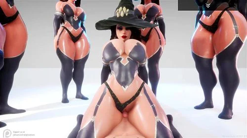 stockings, witch, suit, big ass
