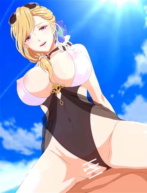 Blondy girl sex on beach thumbnail