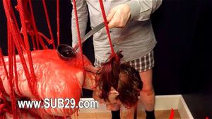 BDSM hardcore action with ropes and extreme makinglove