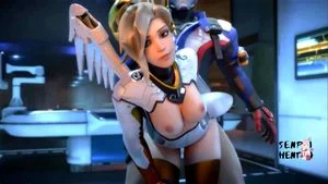 Mercy's Hottest Fuck and Cumpilation - Overwatch (Animation W/sound)