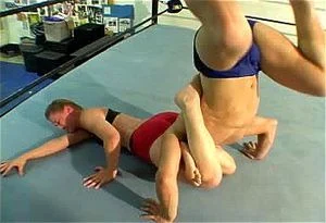 female vs male in ring