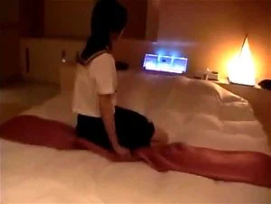 young couple in the hotel room02