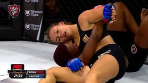 Female MMA Santos vs Rosa