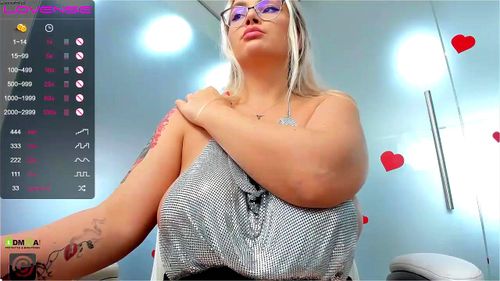EVELYNNE ROSE-CRVY/THK/HUGE SAGGY TITS/CRMY JUICES thumbnail