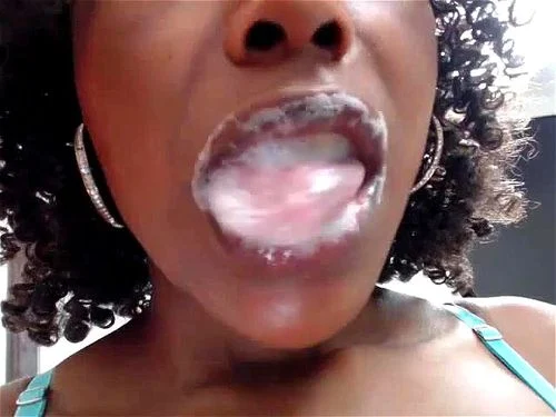 Watch Foam Bubbles - Solo, Ebony, Spit Fetish Porn - SpankBang