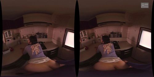 big ass, virtual reality, japanese, milf