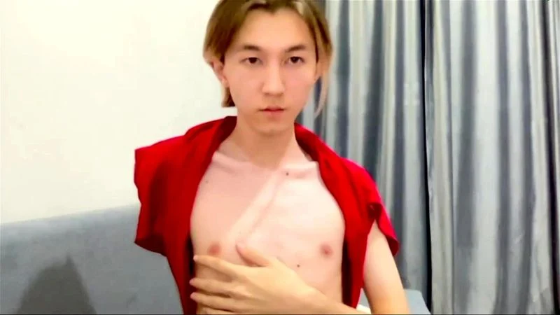 Russian Asian Twink cum