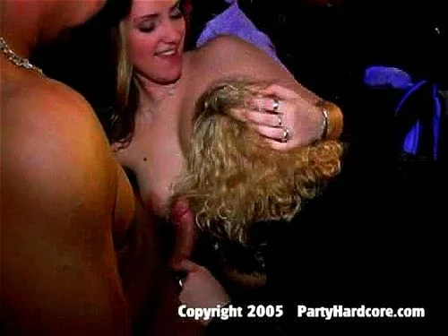 party hardcore, night club, orgy party, brunette