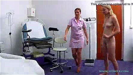 Female anatomy visual gyno examination naked test