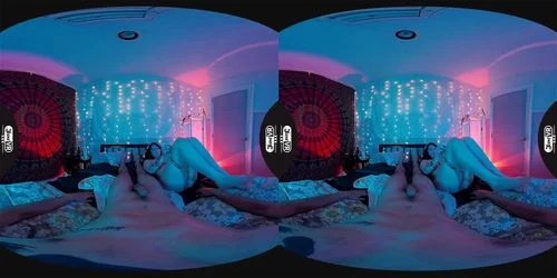 brunette, virtual reality, massage, pov