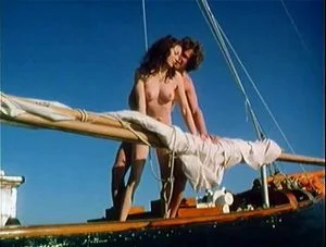 Annette Haven Takes Her Fiance's Cock in Her Pussy on a Romantic Boat Ride