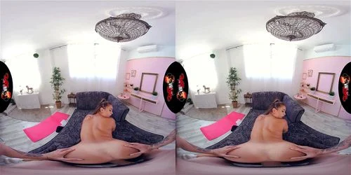 small tits, virtual reality, pov, brunette