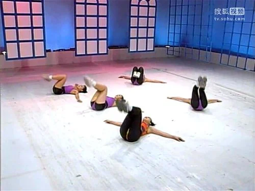 asian, aerobics, fetish, spandex