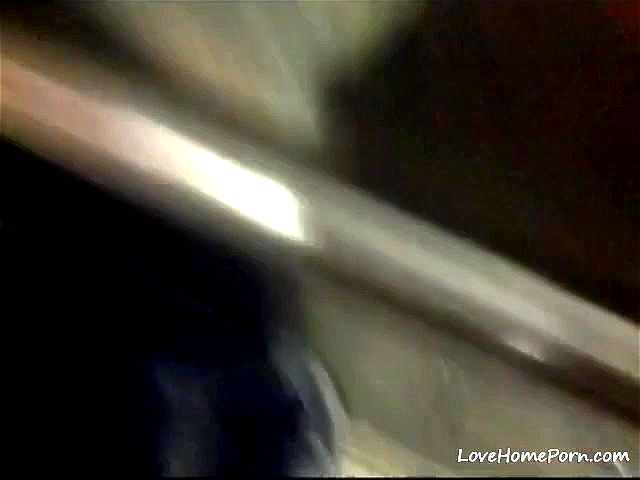 Brunette has doggystyle fuck in a public restroom Brunette has doggystyle fuck in a public restroom