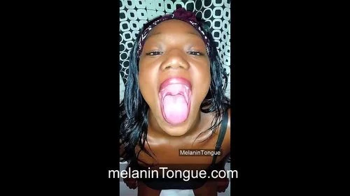 amateur, fetish, tongue fetish, ebony