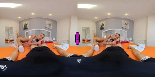 vr, small tits, virtual reality, pov