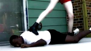 Mixed fight ballbusting thumbnail