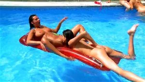 Lesbian Pool Party  thumbnail