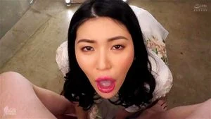 Aya Shiomi Bukkake Cum in Swallow