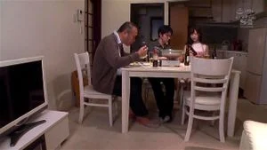 Young Wife Fucked By Her Father-In-Law Next To Her Husband