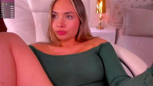 camgirl, masturbation, blonde, small tits
