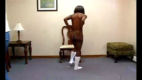 Melissa spanked otk and paddled nude